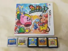 ソフトのみ星のカービィソフト3ds dsセット