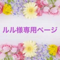 ルル様専用ページ