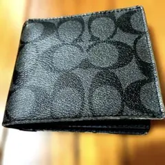 【ジャンク品（正規店購入品）】COACH コーチ 二つ折り財布