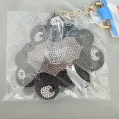 ミャクミャク　ラインストーンマスコット　ブラック　黒ミャク