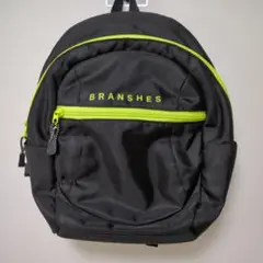 BRANSHES ブラック ネオンイエロー リュック