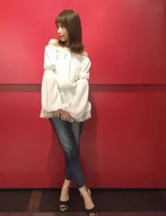 ミコアメリ☆オフショルトップス