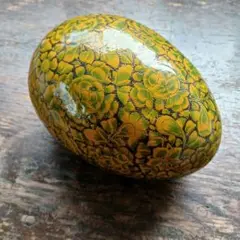 小物入れ　ペーパーマッシュ　インド　ペーパーマッシュ　工芸品　ビンテージ
