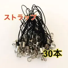 【未使用】ストラップパーツ 30本セット♡