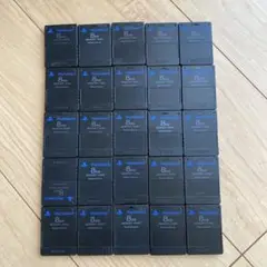 PlayStation 2 8MB メモリーカード25個セット