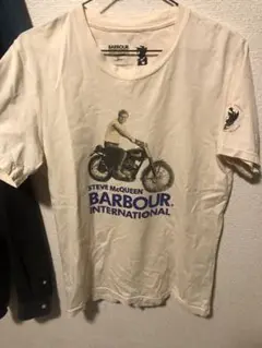 BARBOURスティーブ・マックイーン Tシャツ アメカジ　80sから90s