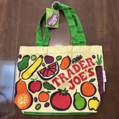 3434：新品未使用 TRADER JOE’S エコバッグ カラフル ポップ