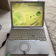 ジャンク Panasonic let's note CF-W5