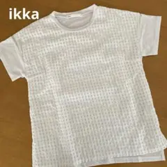 ikka イッカ レディース レイヤードTシャツ size M