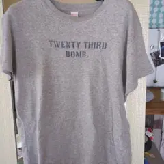 Cheswick 　 ステンシル染み込みTシャツ　 グレー 　M