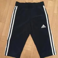 値下げ　adidas ハーフパンツ　130　ネイビー