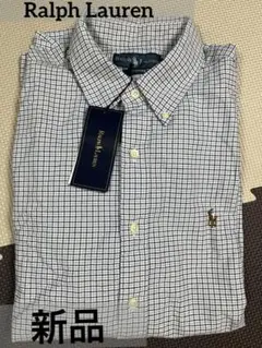 【新品】 Ralph Lauren カスタムフィット ポニー刺繍 シャツ BD