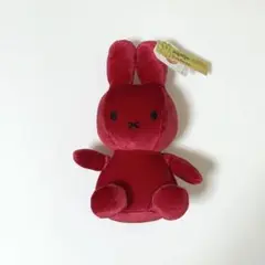 ミッフィー miffy bon ton toys ぬいぐるみ レッド 赤 ベロア