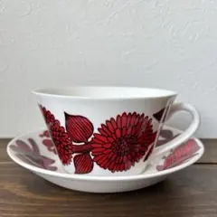 ラスト1客！スティグ・リンドベリ Red Asterシリーズ カップ＆ソーサー