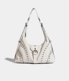 Studs Line Leather Bag スタッズラインレザーバッグ y2k