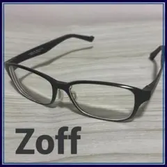Zoff SMART Regular ウェリントン型 マットブラック ケース付