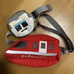 クレードスコープ　klädskap 電車ボディバッグ