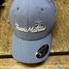 Travis Mathew ブルーグレー キャップ
