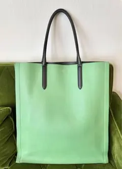 ほぼ未使用! smythson レザートート