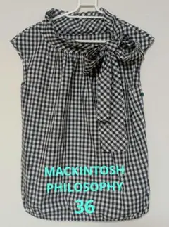 MACKINTOSH PHILOSOPHY 36 ノースリーブ