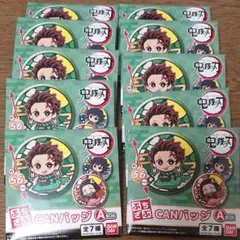 鬼滅の刃　ぷちざぶCANバッジ　A BOX