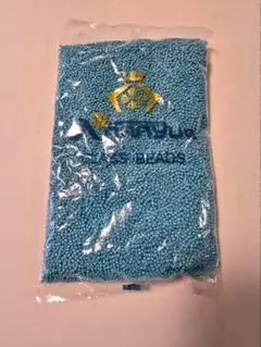 【お得】訳ありビーズ﻿﻿丸小ビーズ青④ブルー約450ｇ ハンドメイド大容量