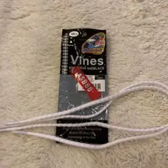 Vines Knottless Shoelace 50cm ホワイト