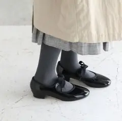 CATWORTH カットワース エナメル ダンスシューズ 4 黒