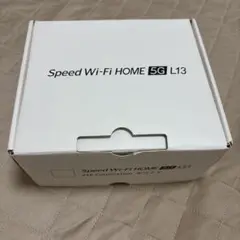 Speed Wi-Fi HOME 5G L13
