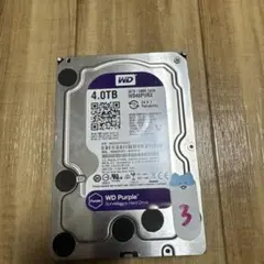 WD Purple 4TB HDD WD40PURX