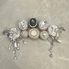 【まとめ売り】ビーズ チャーム パール ハンドメイド ボールペン【お値下げ可】