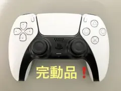 美品　PS5 純正　コントローラー　ホワイト
