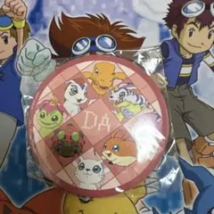 デジモン　缶バッジ　未開封