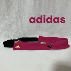 adidas ランニングベルト　ピンク　ランニング　ウォーキング