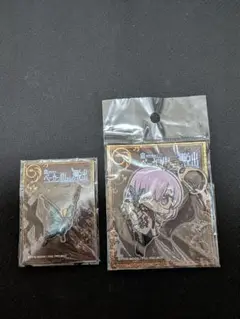 FGO 謎特異点　ベーカー街からの脱出　マシュキーホルダー+特典ピンズ