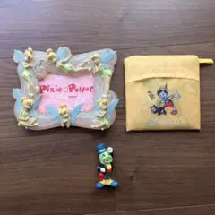 フォトフレーム　ティンカーベル　ジミニー　置物　ピノキオ　エコバッグ　おまとめ