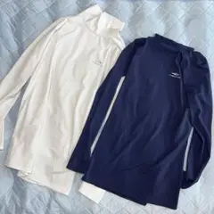 テニスウェア アンダー シャツ Oサイズ 2枚セット