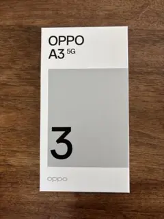 スマホ　Android OPPO A3 5G（128GB 4GB RAM）