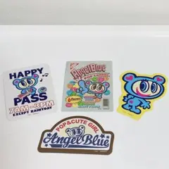 エンジェルブルー　ナカムラくん ステッカー4枚売り