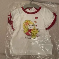 水森亜土 バースデイ トップス Tシャツ アドちゃん