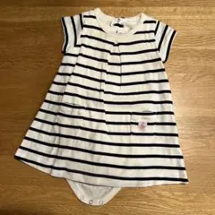 プチバトー　ワンピース　12m(74cm)