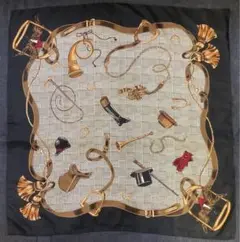 ラルフローレン ビンテージ シルクスカーフ 87×89cm