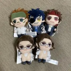 学園BASARA マスコットvol.1 と2 ちびぐるみ ぬいぐるみ 5点セット