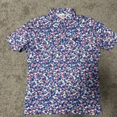 adidas 花柄 ポロシャツ Mサイズ