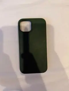 ダークグリーン iPhone14 用ソフトケース