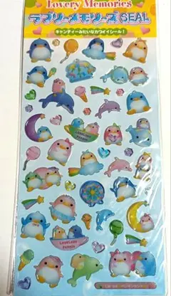平成レトロ　ラブリーメモリーズ　ペンギンランド　シール　ペンギン　希少