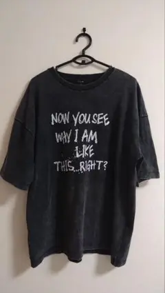 ロゴ入りオーバーサイズTシャツ