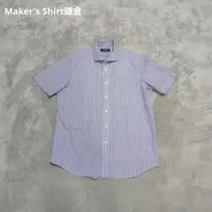 Maker's Shirt鎌倉 パルパー イージーケア 半袖シャツ XL