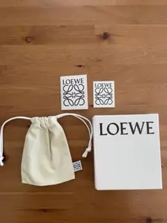 最終値下げ LOEWE loewe ロエベ 巾着 箱 ブランド品