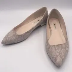 美品 ダイアナ パイソン柄 24cm